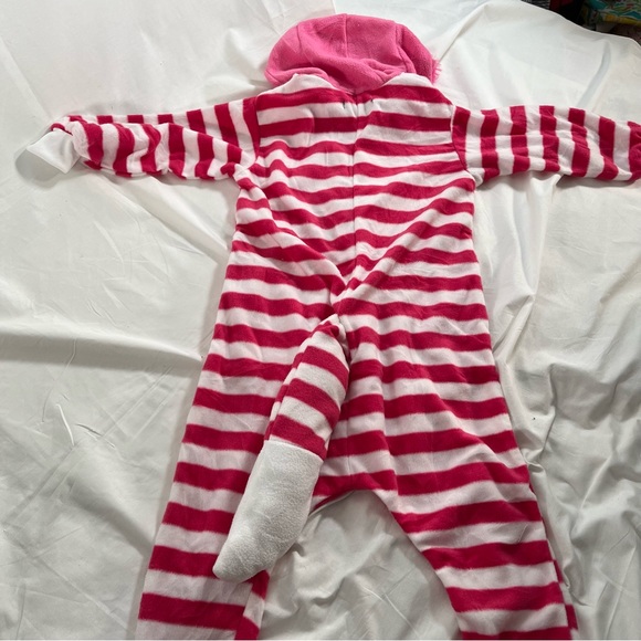 NWT Cheshire Cat Pink Striped Onesie Size - Picture 7 of 16